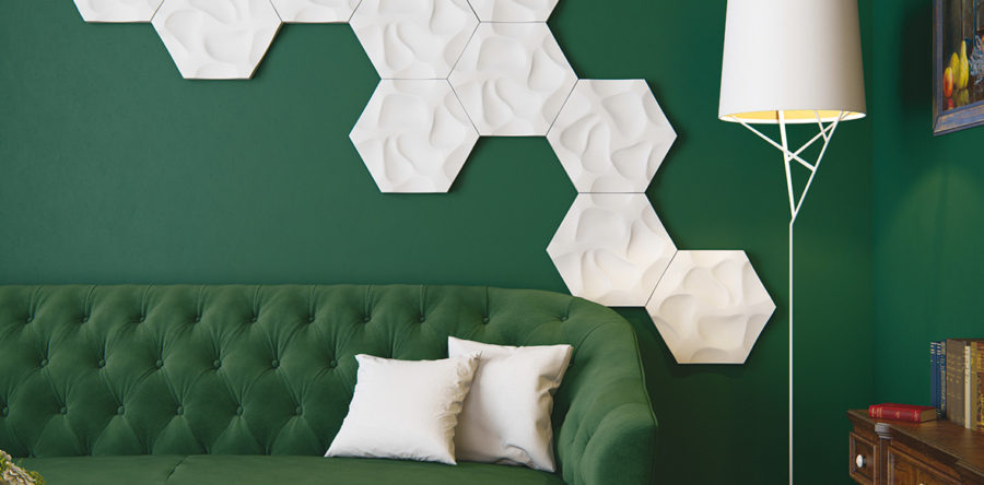 Wandpanele und Stuckgestaltung